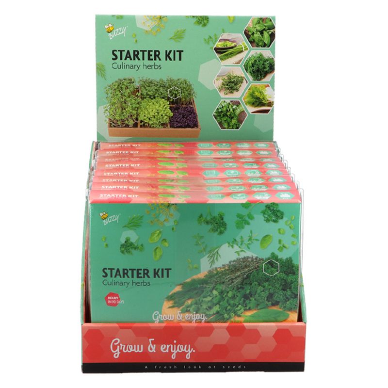 Buzzy® Starter kit Culinary Herbs (8)